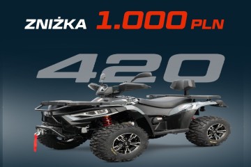 ATV quad Linhai 420 4x4 homologacja sklep Kraków dostawa  raty